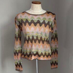 M Missoni ziz zag top
